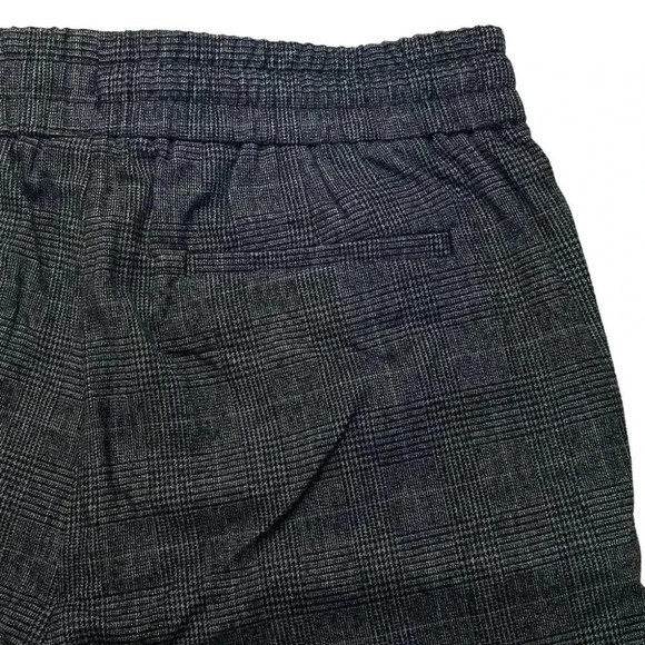 Natori Dogen Charcoal Herringbone Plaid Mens Sweatpants Size Medium - Picture 10 of 13